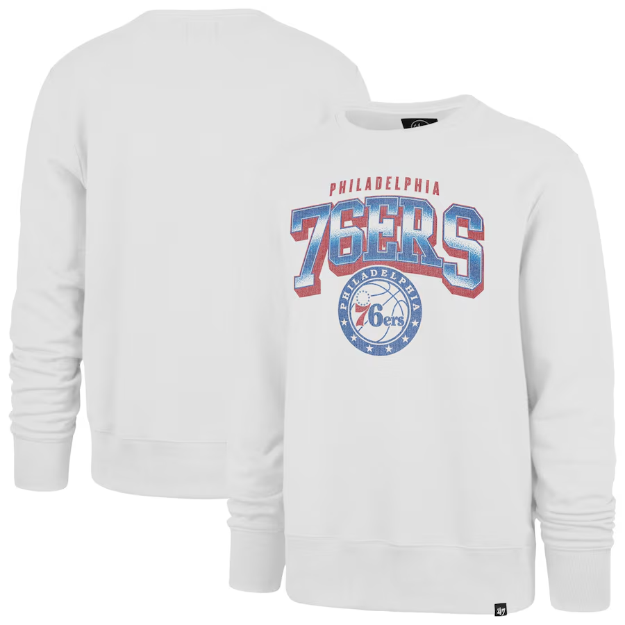 MenPhiladelphia 76ers white 2024 NBA hoodie->philadelphia 76ers->NBA Jersey